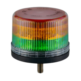 LAP Electrical LXB060AG 1 Bolt 12/24v Amber/Green LED Beacon PN: LXB060AG